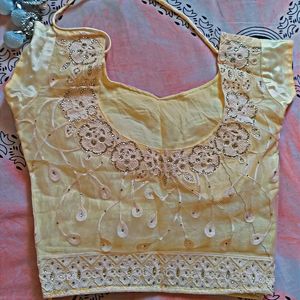 Light Yellow Lehenga