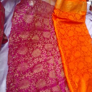 Orange Saree