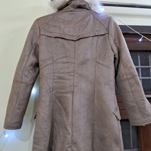 Women's Korean Leather Fur Winter Coat