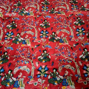 Chanderi SILK BEAUTIFUL 4 MTRS New MATERIAL