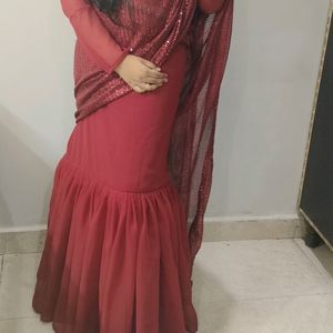 lehnga saree trendy