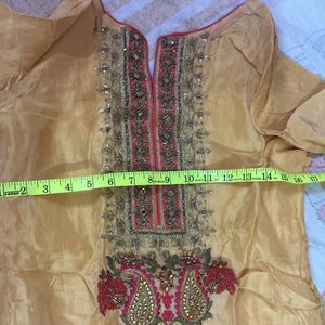 Heavy Partywear Patiyala Punjabi Suit