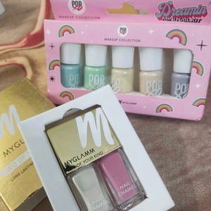 Nail Enamel Kit Combo Pack 2