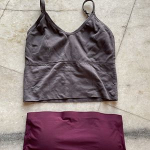 Bra Combo: Grey and Maroon