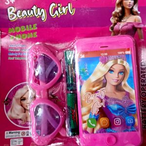 Barbie Princess Musical Phone And Sunglasses