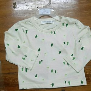 9 - 12 Months Baby- Organic Cotton Top - Unisex