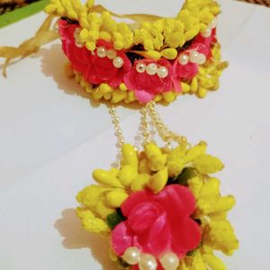 Bridal Haldi Jewellery Set 🤩