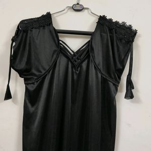 Black Night Gown