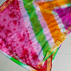 Multi Colour  Independent Special Saree