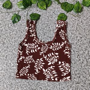 Asthetic Brown Tank Top