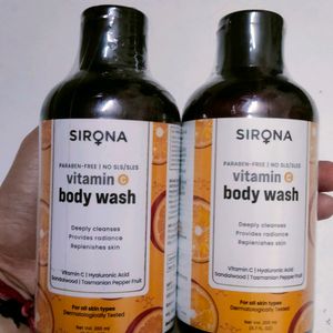 Sirona Vitamin C Body Wash 🧴🌸🍊