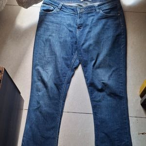 BARE DENIM Straight Midrise Jeans