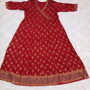 Beautiful A-line Kurti Set