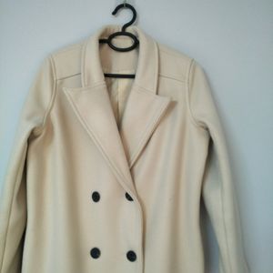 Beige Overcoat