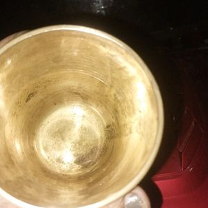 Pure Brass 35+years Old  Hand Crafted Glass