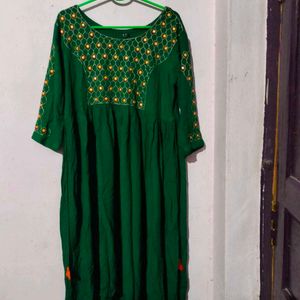 Floral Short Kurti