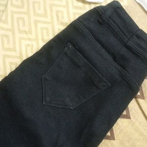 Black Denim Jeans