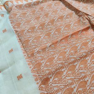 Pure Chanderi Cotton Saree