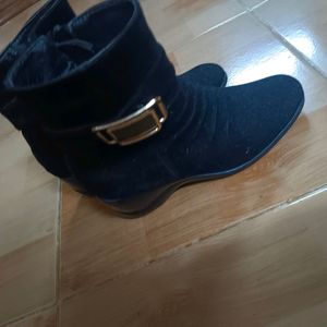 Black Boots For Girl 4 To 6 Years