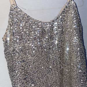 silver sequence top