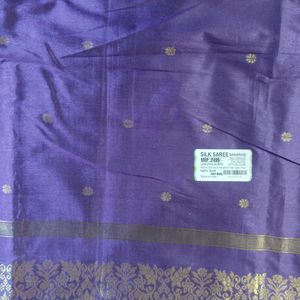 Light Weight Lavender Silk Saree