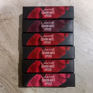 1 Pc Lakme Cushion Matt Lipstick Totally New(Origi