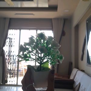 Artificial Flower Pot (Green)