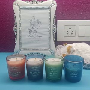 MINISO SET OF 4 CANDLES