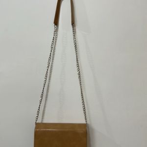 Nude Brown Sling Bag