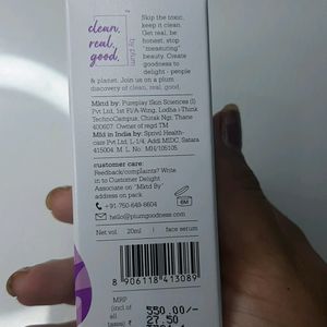 Plum Retinol And bakichiol Serum