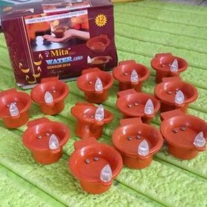 Water Sensor Diya 🪔 12 pcs