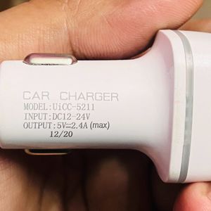 U&I Car Charger Dual Usb Fast Charging Brand New