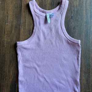 H&M Basic Ribbed Tank Top