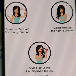 A Heat Protector Spray(Straightening, Curling)