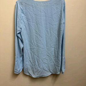 Light Blue Women Top