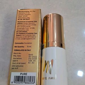 Myglamm Treat Love Care Foundation ( Pure)