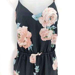 Forever 21 Floral Blogger Style Jumpsuit