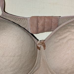 Nude Padded Push Up Bra