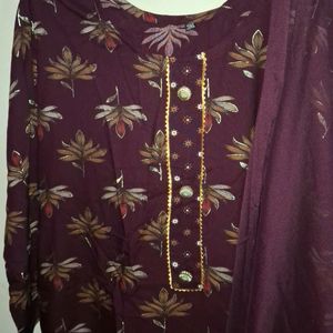 Kurti With Pant Duppata (Women's)