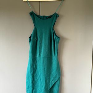 Green Mini Dress - Zara