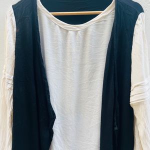 Overcoat Style Women’s Top