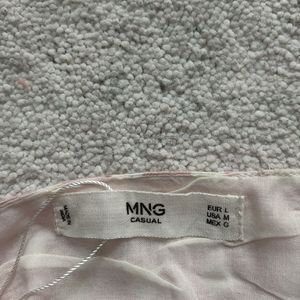 Mango Baby Pink Casual Dress