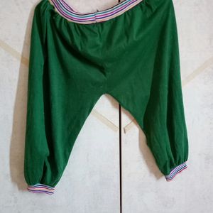 Green Capri For Daily Wear