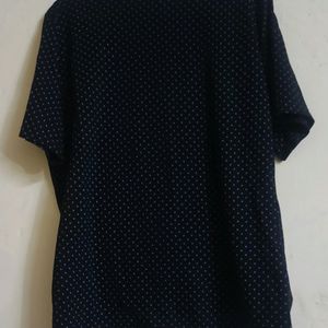 Polka Dott Black Top