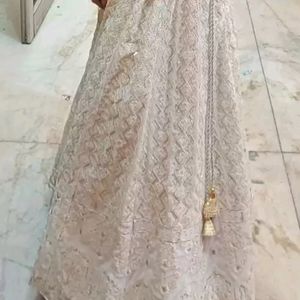 White Wedding Lehenga