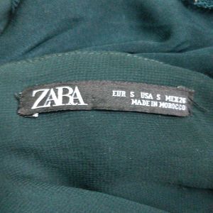 ZARA Fashion Jumpsuit Emerald Green