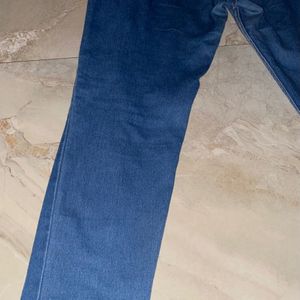 Navy Blue Denim Jeans