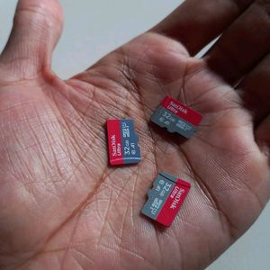 Sandisk 32GB Memory Card (3 Pieces)