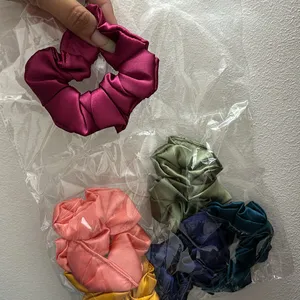 Pack Of 6 Satin Scrunchies 🩷