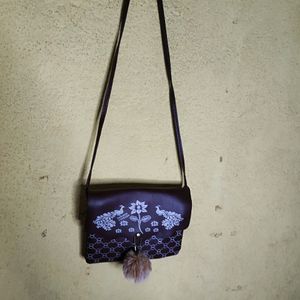 Brown Sling Bag